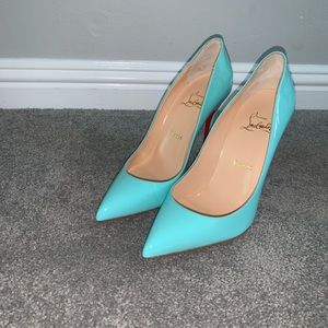 Aqua Christian Louboutin never worn
